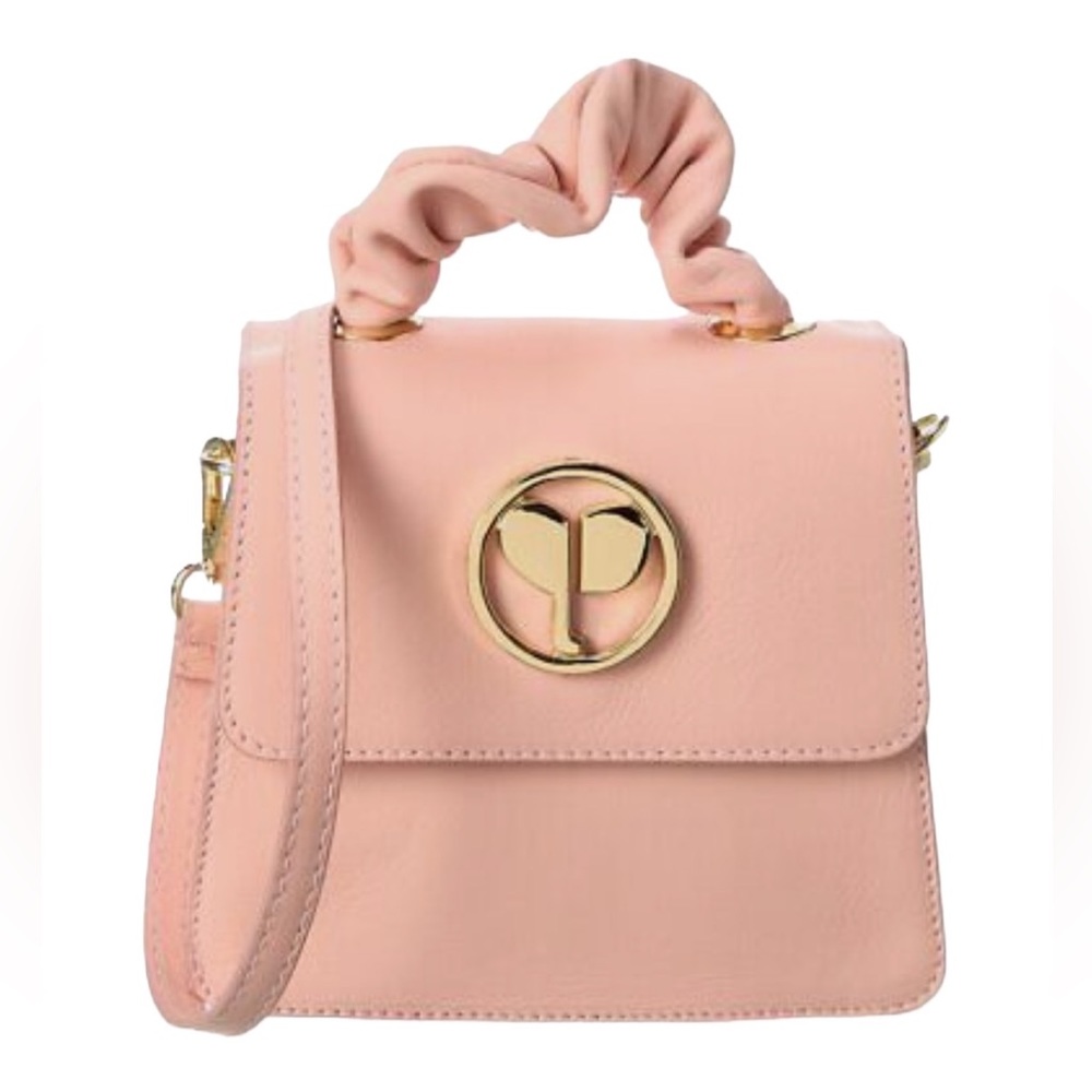 Persaman New York Peyton Leather Crossbody, Pink NWT
